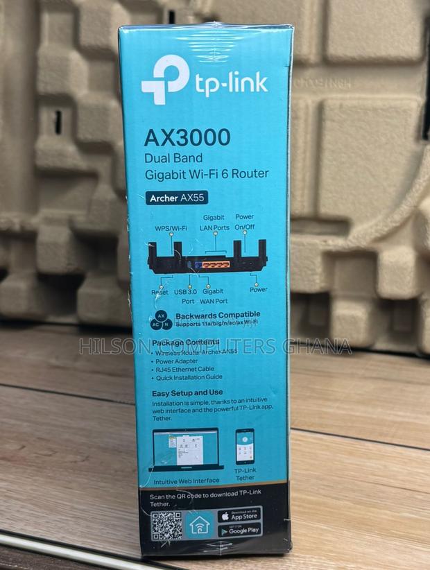 TP-Link Archer Ax55 Ax3000 Dual-Band Wi-Fi 6 Router · Photo 4