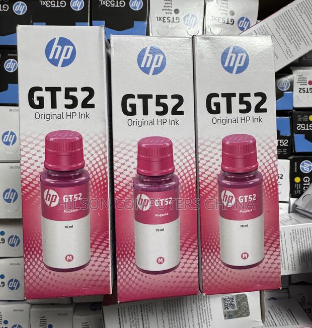 Hp Gt52 Original Ink Bottle Magenta - Genuine · Photo 1