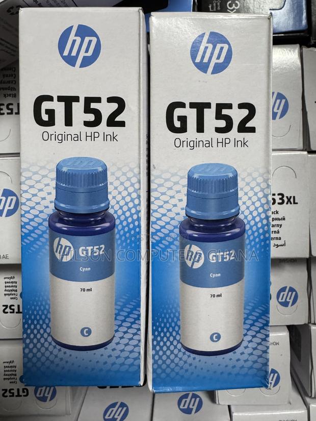 Hp Gt52 Original Ink Bottle Cyan - Genuine · Photo 1