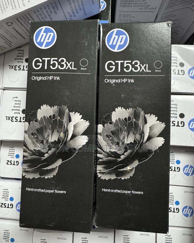 Hp Gt53 Xl Original Ink Bottle Black - Genuine · Photo 1