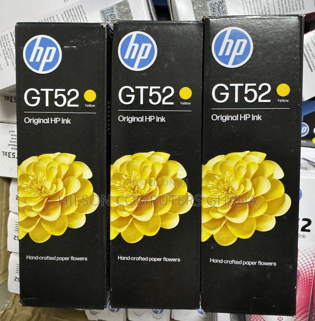 Hp Gt52 Original Ink Bottle Yellow - Genuine · Photo 1