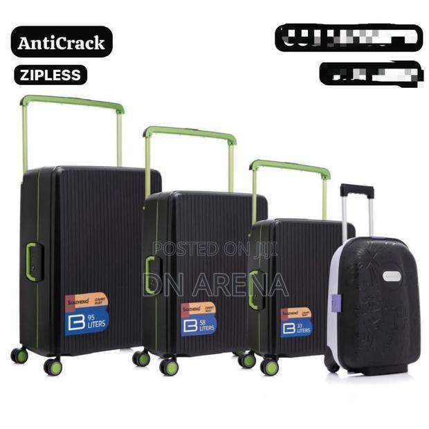 Zipless Anti Crack Travel Luggage Suitcase Bag 4 in 1 · Photo 4