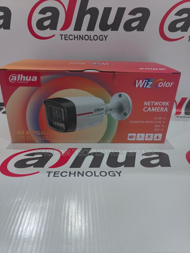 Dahua 4mp Wizcolor Bullet Wizsense Network Camera · Photo 1
