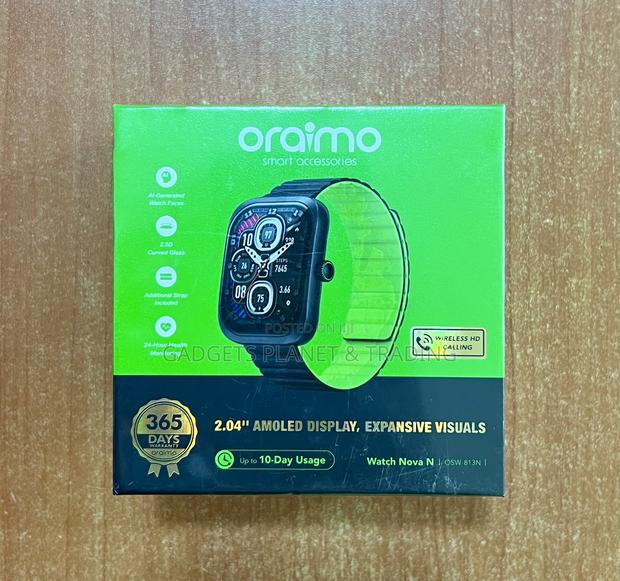 Oraimo Watch Nova N 2.04''amoled 2.5d Smart Watch - Osw-813n · Photo 2