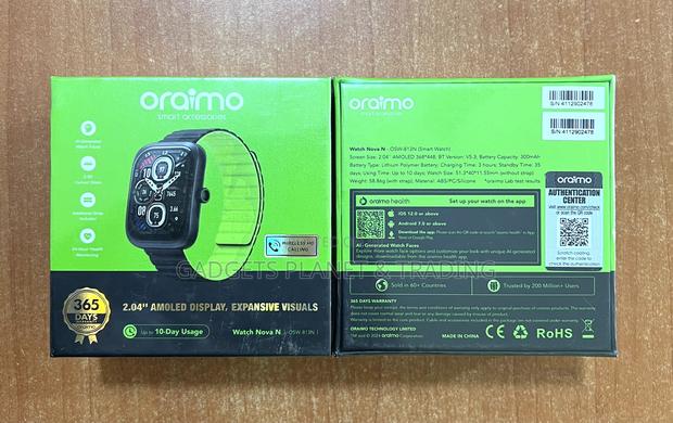 Oraimo Watch Nova N 2.04''amoled 2.5d Smart Watch - Osw-813n · Photo 3