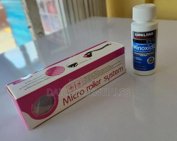The Hairline Comeback Kit(Kirkland Minoxidil Derma Roller) · Photo 1