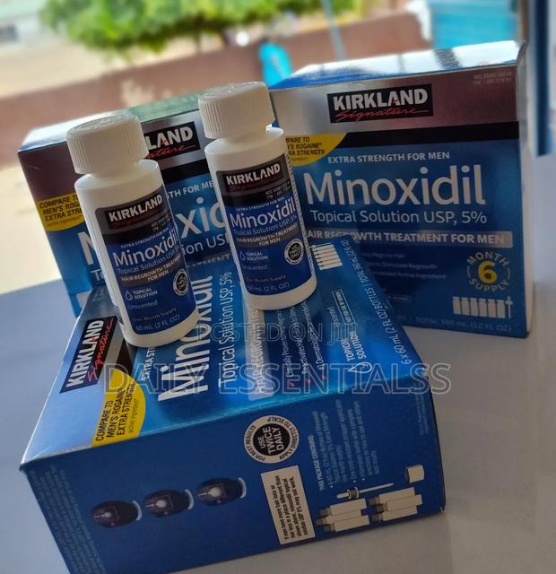 Thicker Hair Starts Here – Kirkland Minoxidil 5%Full Box · Photo 1
