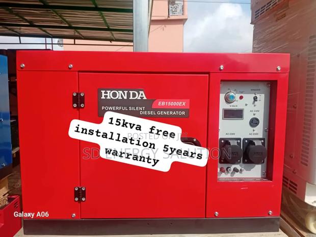 Power That Reaction Faster Than the Storm Honda 15kva Diesel · Photo 1