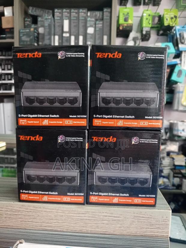 Tenda 5 Port Gigabit Ethernet Switch Sg105m · Photo 1