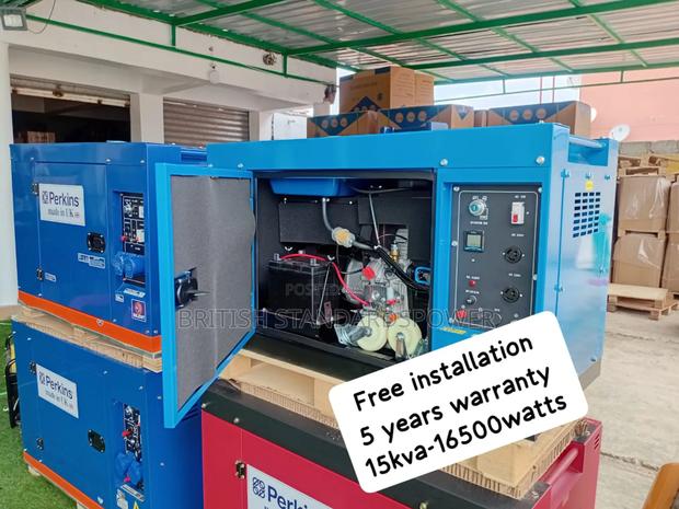 Ruggedised 15kva Silent Diesel Generator · Photo 1