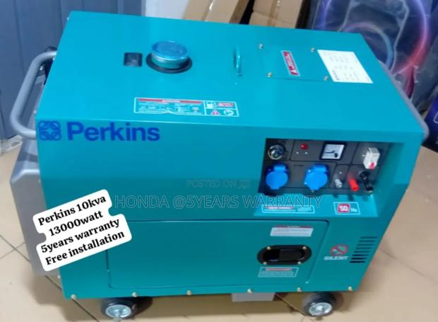 Earthy Energy Perkins Generator 10kva 13000watt Diesel 10kva · Photo 1