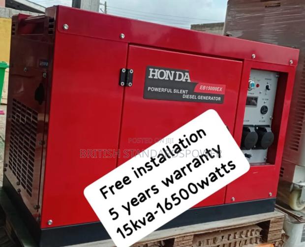Climate Hardened 15kva Silent Diesel Generator · Photo 1
