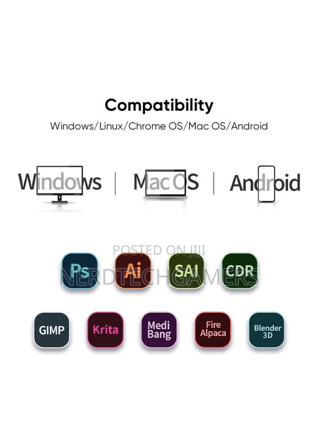 Deco 01 Drawing Pad, Compatible With Android, Windows, Macos · Photo 6