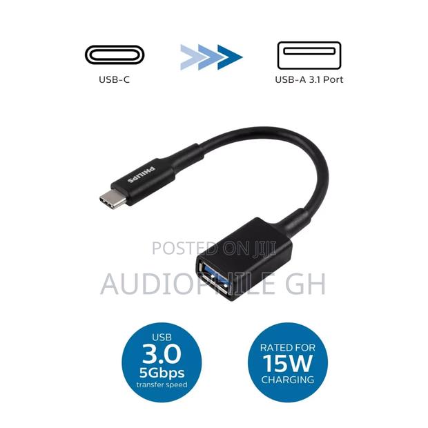 Philips 6" Usb-C to Usb 3.1 Female Adapter · Photo 2