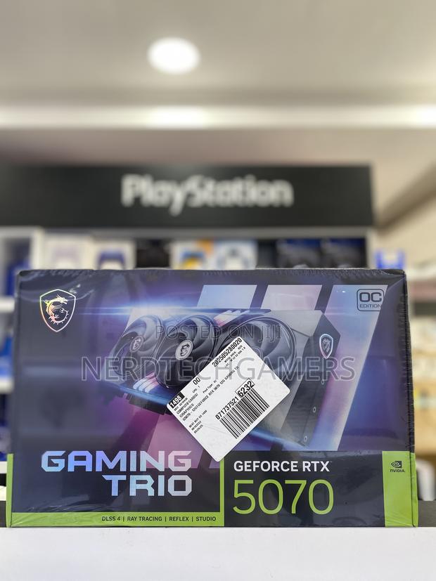 Msi Geforce RTX 5070 12g Gaming Trio Oc · Photo 1