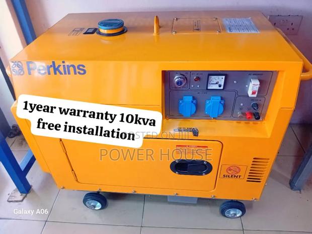 Energetic Bravo 10kva 13000watts Diesel Generator Perkins · Photo 1