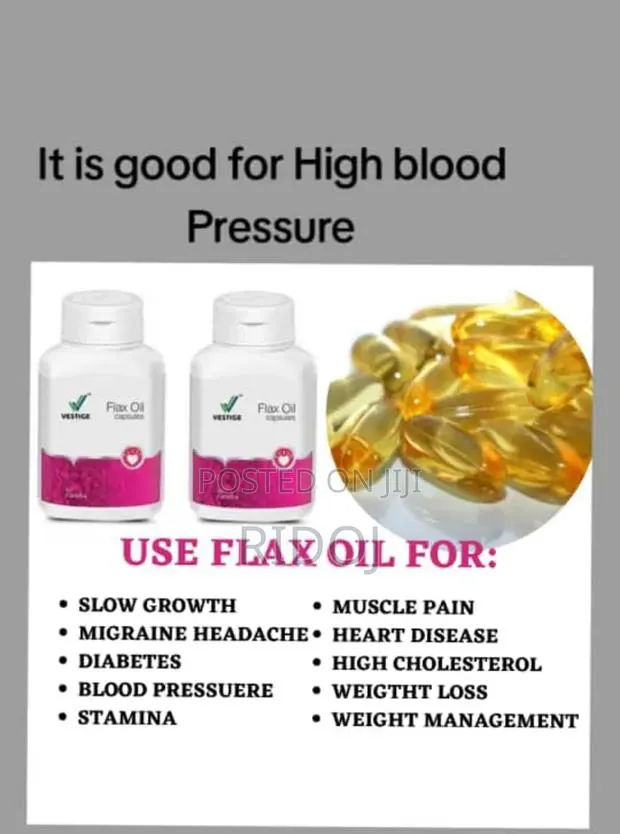 Vestige Flax Oil (Solution for High Blood Pressure and Cholesterol · Photo 1