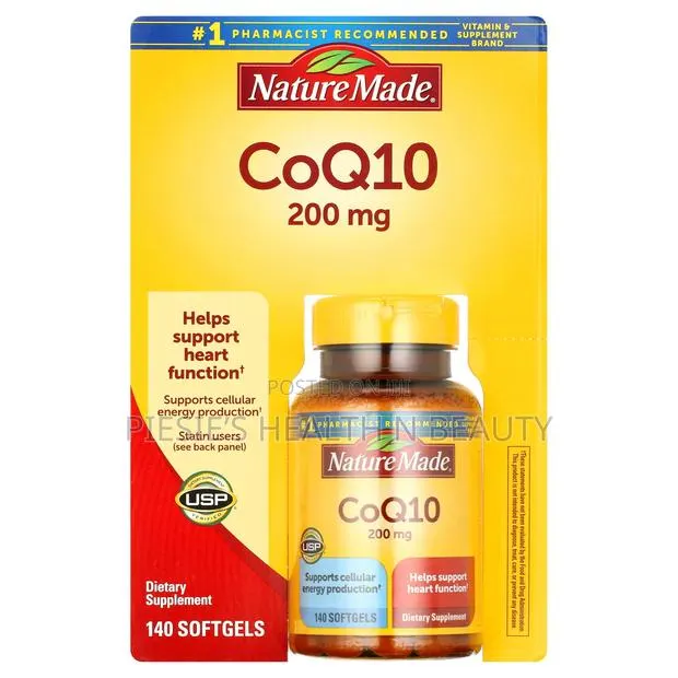 Nature Made Coq10 200 Mg 140 Softgels · Photo 1