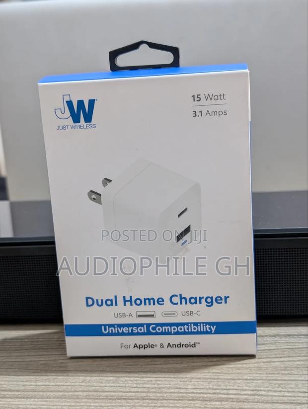Just Wireless Dual Port Usb-a and Usb-C Wall Charger · Photo 7