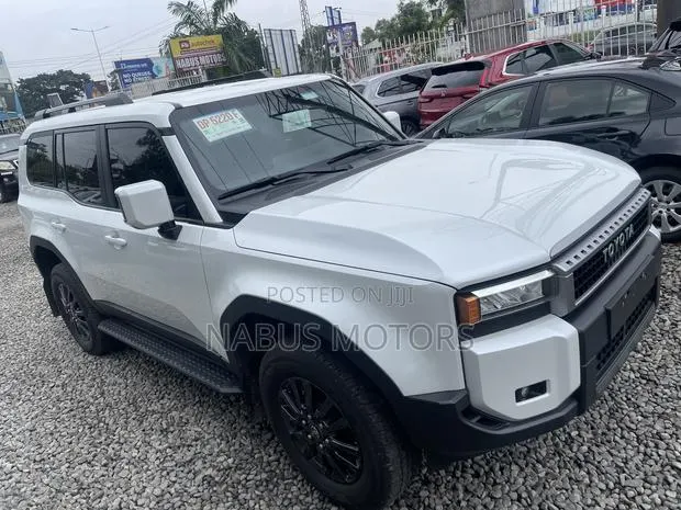 New Toyota Land Cruiser Prado 2.4 Petrol 2025 White · Photo 1