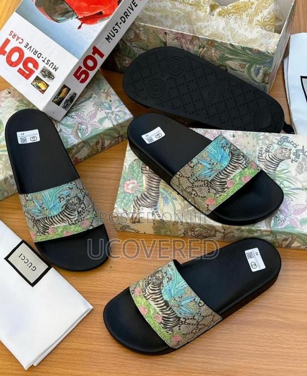 Gucci Home Non-Slip Open Toe Slippers Unisex · Photo 4