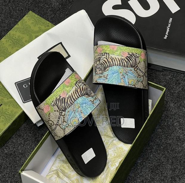 Gucci Home Non-Slip Open Toe Slippers Unisex · Photo 5