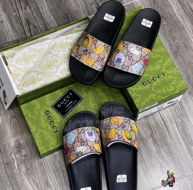 Gucci Home Non-Slip Open Toe Slippers Unisex · Photo 1