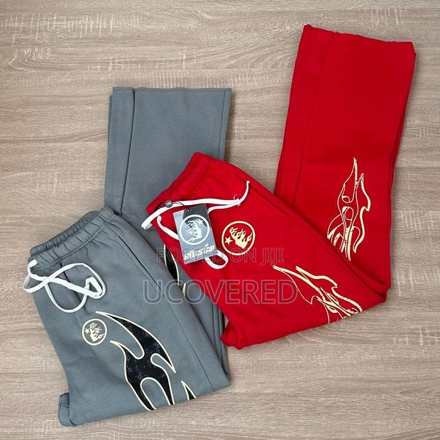 Heavy Casual Loose Fit Wide Leg Breathable Pants Joggers · Photo 2
