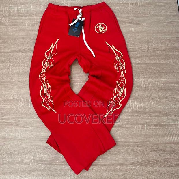 Heavy Casual Loose Fit Wide Leg Breathable Pants Joggers · Photo 3