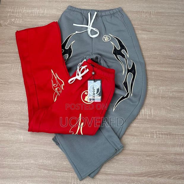 Heavy Casual Loose Fit Wide Leg Breathable Pants Joggers · Photo 5