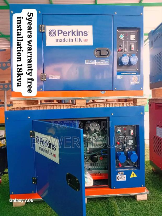 Energetic Chronos 18kva Diesel Generator Perkins · Photo 1
