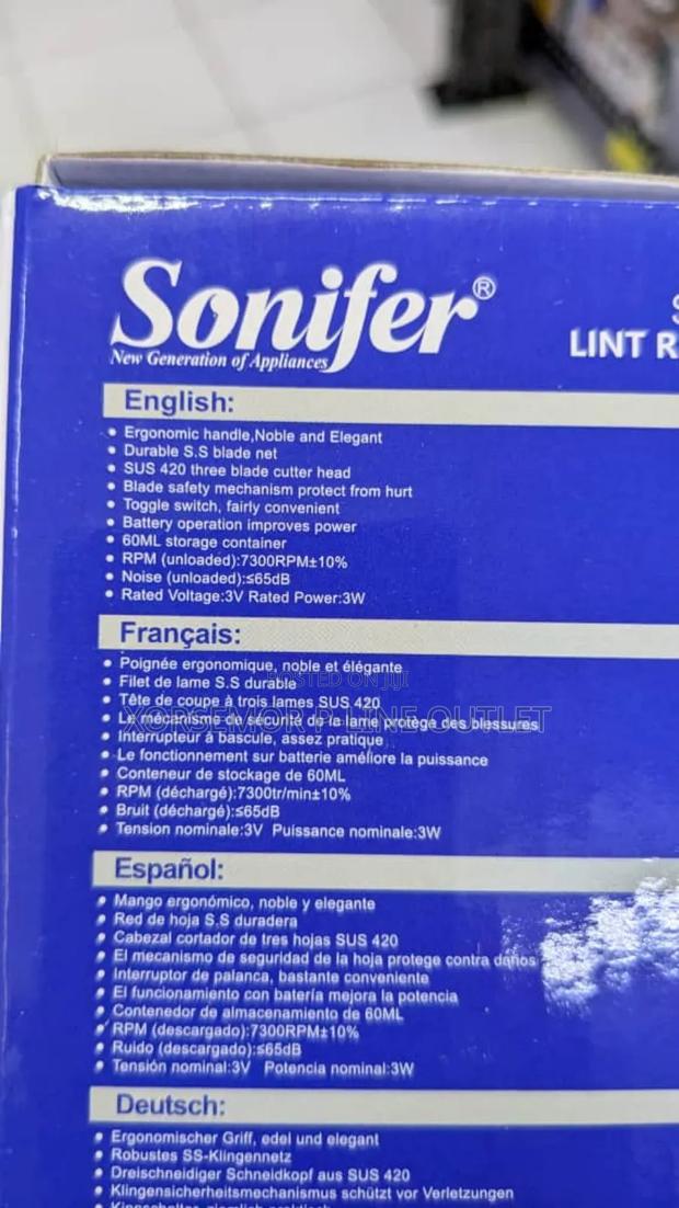 Sonifer Sf-9559 Lint Remover · Photo 5