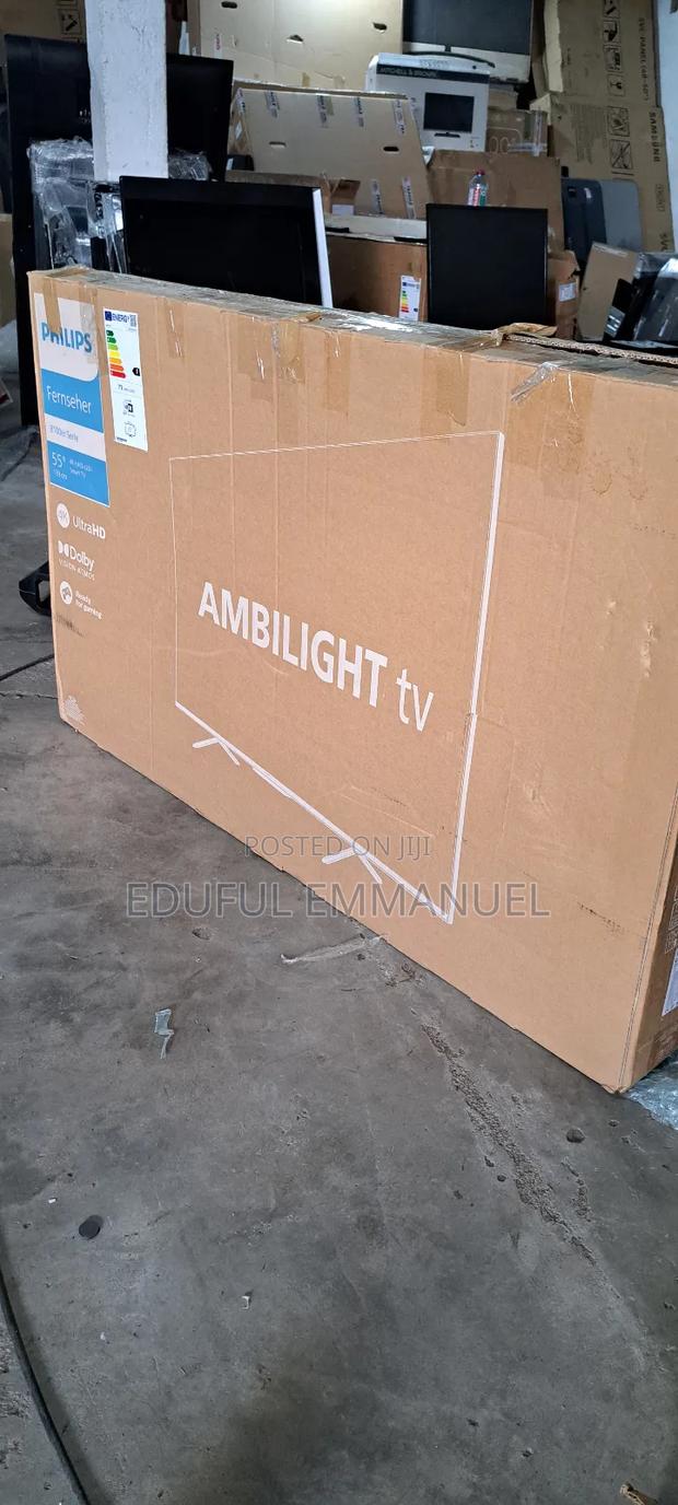 Philips 55" 3 Sided Ambilight Uhd Smart HDR 55pus8108/12 · Photo 2