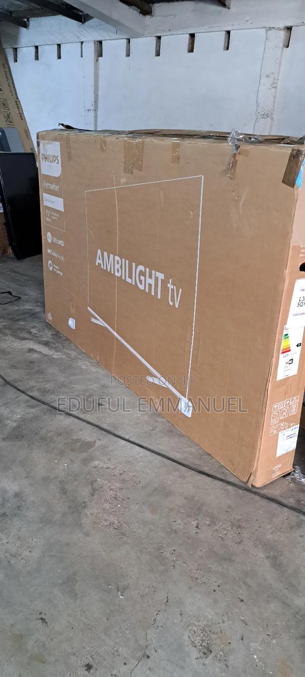Philips 75" Uhd Smart 3 Sided Ambilight HDR Pus8008/12
