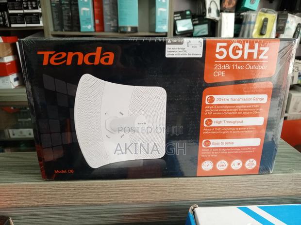 Tenda O8 5ghz 23dbi 11ac Outdoor Cpe 433mbps · Photo 1