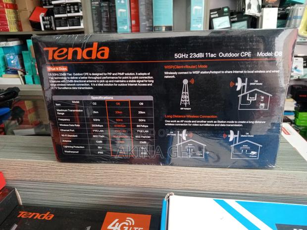 Tenda O8 5ghz 23dbi 11ac Outdoor Cpe 433mbps · Photo 2