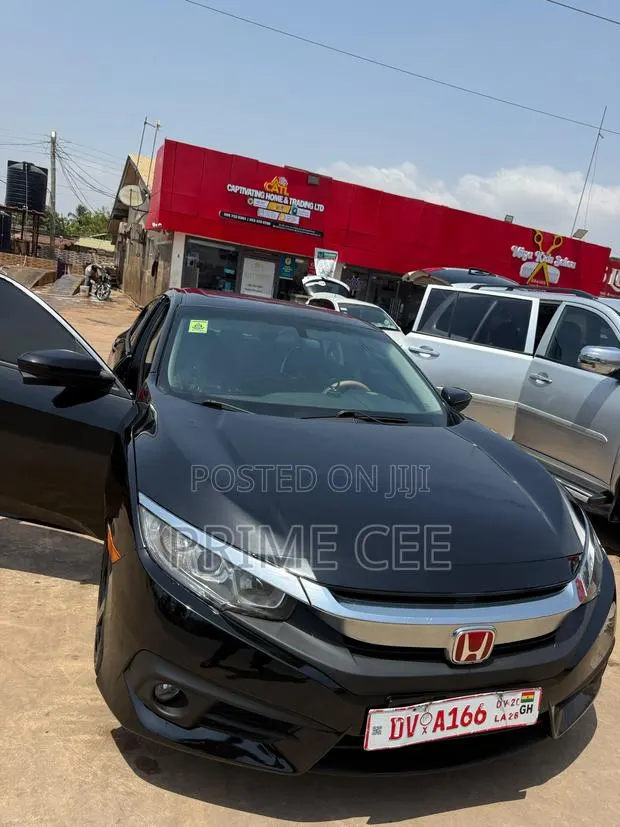 Honda Civic 2016 Black · Photo 1