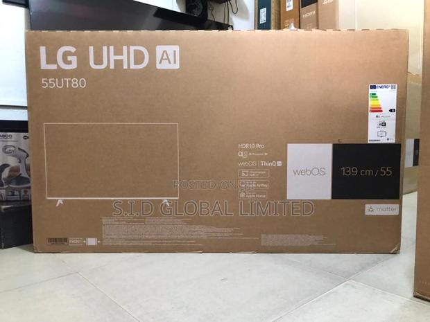 Cinema-Worthy Lg 55" Uhd Smart Tv · Photo 1