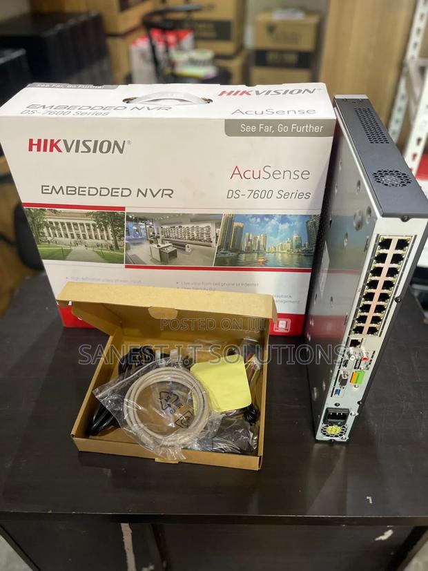 32 Channel Hikvission NVR With Poe · Photo 1