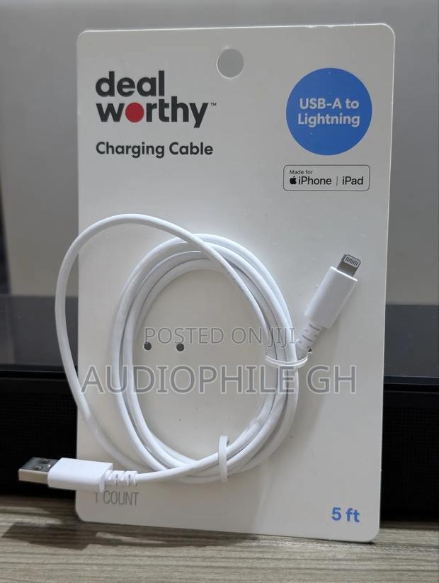 Dealworthy 5" Inch Lightning to Usb-a Charging Cable · Photo 3