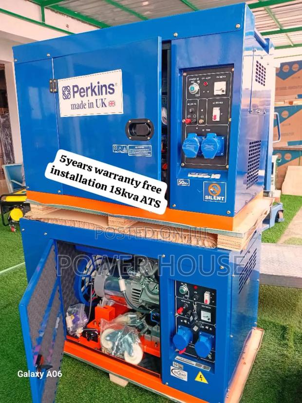 Energetic Silver 18kva Diesel Generator Perkins Diesel · Photo 1