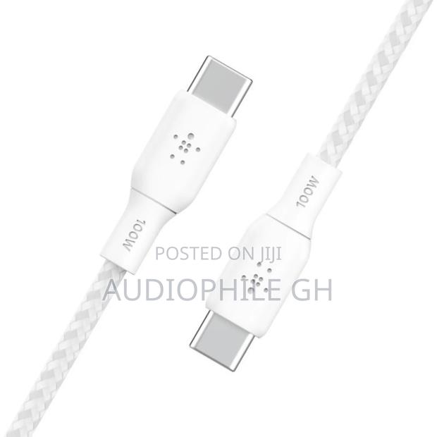 Belkin Boostcharge
Usb-C to Usb-C Cable 100w · Photo 4