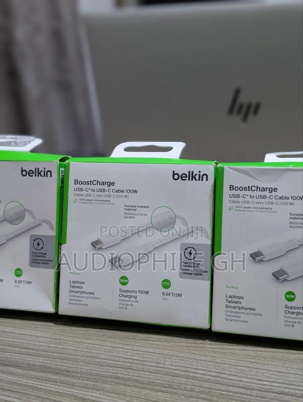 Belkin Boostcharge
Usb-C to Usb-C Cable 100w · Photo 6
