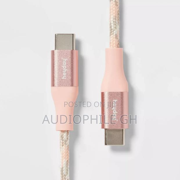 Heyday 4" Usb-C to Usb-C Braided Fast Charging Cable · Photo 1