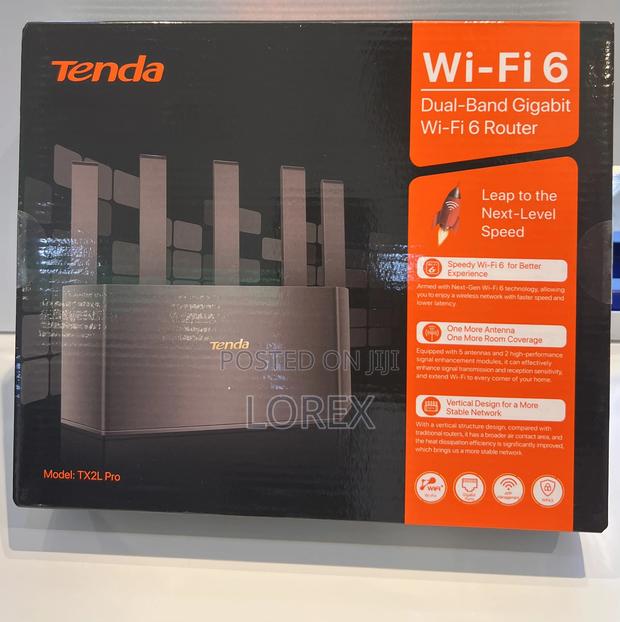 Tenda Tx2l Pro Ax1500 Dual-Band Gigabit Wi-Fi 6 Router · Photo 1