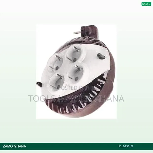 Mini Extension Cable Reel 3x1.5 3m - Sgs2137 · Photo 1