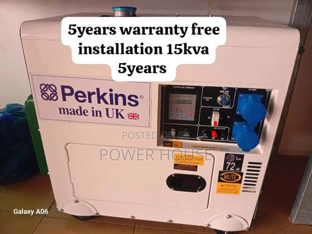 Energetic Royal Shield 16500watts 15kva Diesel Perkins Gener · Photo 1