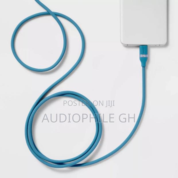 Heyday 6ft Usb-c To Usb-c Soft Fast Charging Silicone Cable · Photo 2