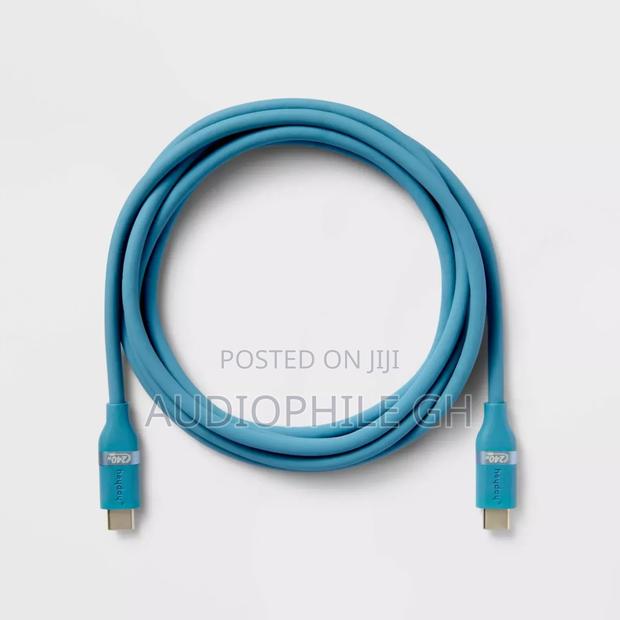 Heyday 6ft Usb-c To Usb-c Soft Fast Charging Silicone Cable · Photo 3