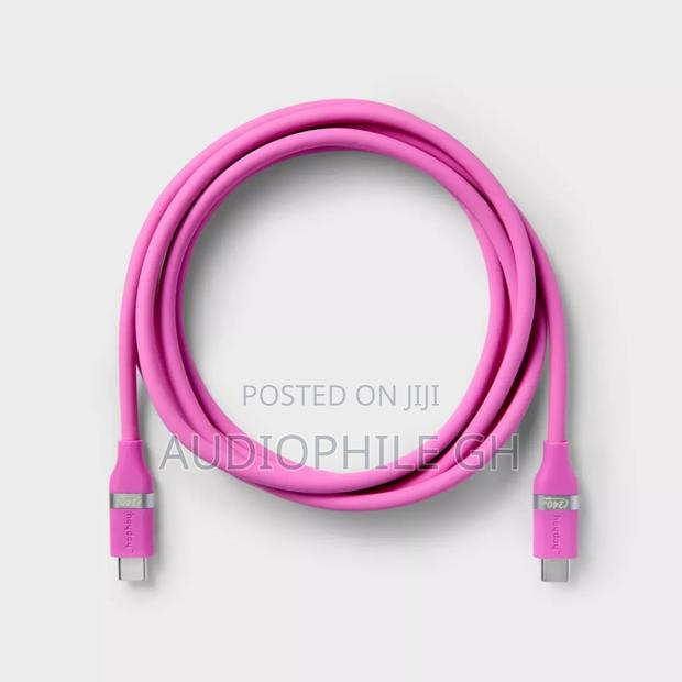 Heyday 6ft Usb-c To Usb-c Soft Fast Charging Silicone Cable · Photo 6